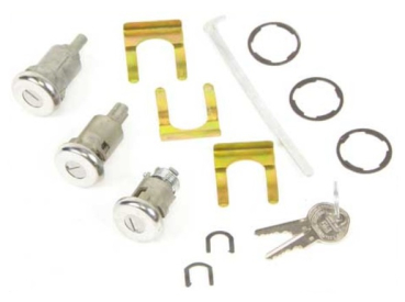 Lock Set -B2- for 1961-64 Chevrolet Full Size models