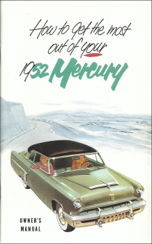 1952 Mercury - Betriebsanleitung (englisch)