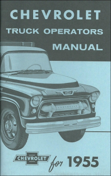 Owners Manual for 1955 Chevrolet Pickup / Truck Second Series (English)