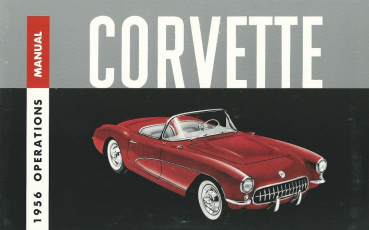 1956 Chevrolet Corvette - Betriebsanleitung (englisch)