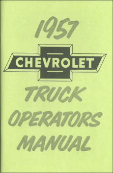 Owners Manual for 1957 Chevrolet Pickup / Truck (English)