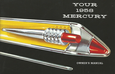 1958 Mercury - Betriebsanleitung (englisch)