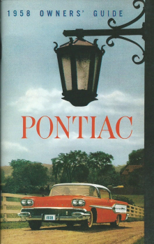 1958 Pontiac - Betriebsanleitung (englisch)
