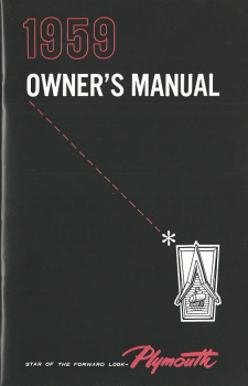 1959 Plymouth - Owners Manual (english)
