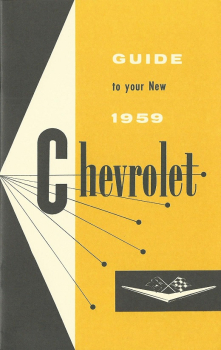 1959 Chevrolet Full-Size - Betriebsanleitung (englisch)