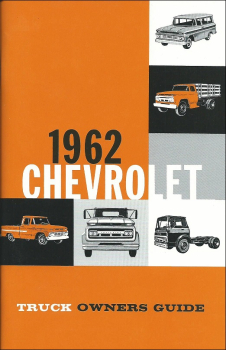 Owners Manual for 1962 Chevrolet Pickup / Truck (English)