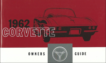 1962 Chevrolet Corvette - Owners Manual (english)