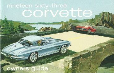 1963 Chevrolet Corvette - Betriebsanleitung (englisch)