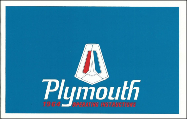 1964 Plymouth - Owners Manual (english)