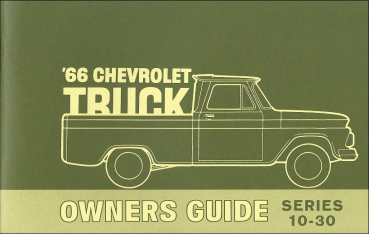 Betriebsanleitung für 1966 Chevrolet Pickup / Truck Serie 10-30 (englisch)