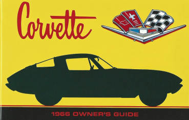 1966 Chevrolet Corvette - Betriebsanleitung (englisch)