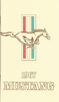 1967 Ford Mustang - Betriebsanleitung (englisch)