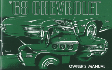 1968 Chevrolet Full-Size - Betriebsanleitung (englisch)