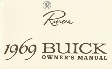 1969 Buick Riviera - Betriebsanleitung (englisch)