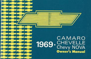 1969 Chevrolet Camaro - Owners Manual (English)