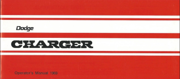 1969 Dodge Charger - Betriebsanleitung (englisch)