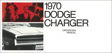 1970 Dodge Charger - Betriebsanleitung (englisch)