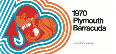 1970 Plymouth Barracuda - Betriebsanleitung (englisch)