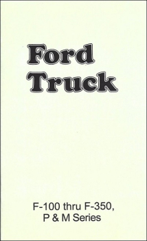 Betriebsanleitung für 1974 Ford Pickup / Truck (englisch)