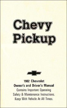 Owners Manual for 1982 Chevrolet Pickup / Truck (English)