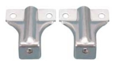 Hood Emblem Brackets for 1957 Chevrolet 150/210/Bel Air models -Brackets-