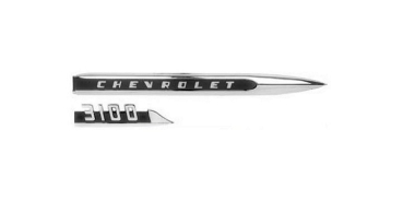 Kotflügel-Embleme für 1956 Chevrolet 3100 Pickup - CHEVROLET 3100