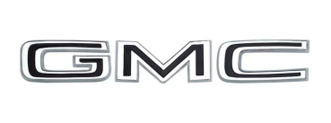 Hood Letter Emblem Set for 1968-72 GMC Pickup - GMC