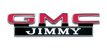 Fender Emblems for 1971-72 GMC Jimmy - GMC JIMMY