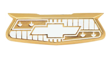 Seitenteil-Embleme für 1955-57 Chevrolet Bel Air Modelle - Crest Gold