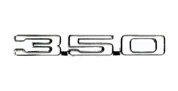 Fender Emblems for 1968 Chevrolet Camaro 350 - Pair