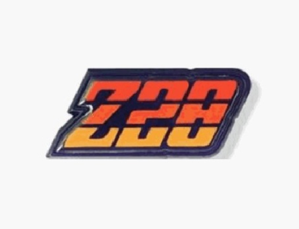 Fuel Door Emblem for 1980-81 Chevrolet Camaro Z/28 - Orange