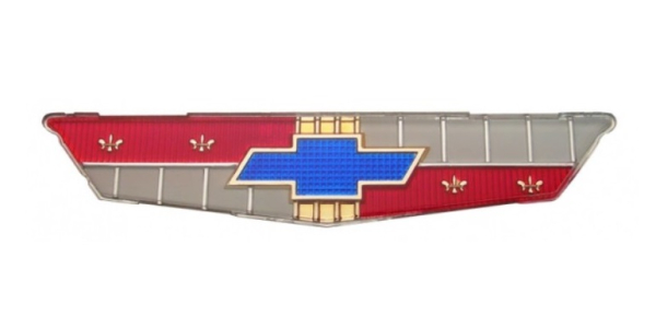 Emblem-Inlay für 1961 Chevrolet 6-Zylinder und 283-er 8-Zylinder Modelle