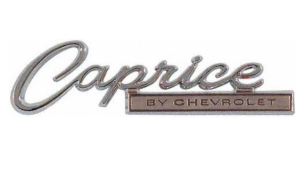 Rear Emblem for 1966 Chevrolet Caprice - Script