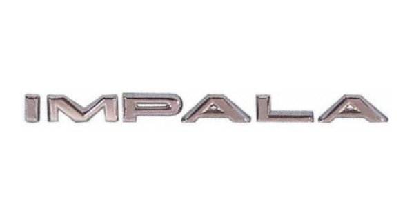 Seitenteil-Embleme für 1964 Chevrolet Impala - Buchstaben IMPALA