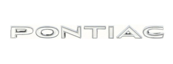 Rear Emblem for 1967-68 Pontiac Firebird - Letters PONTIAC