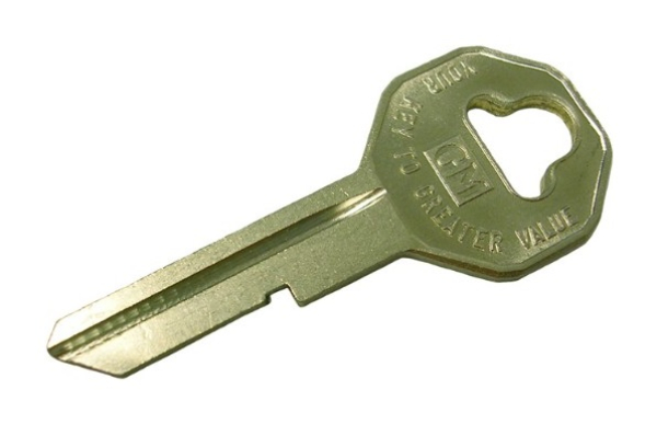 Tür- und Zündschloss Schlüssel-Rohling für 1937-66 Oldsmobile