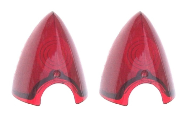 Tail Lamp Lenses for 1948-50 Cadillac - Pair