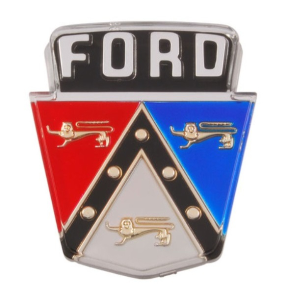 Deck Lid Emblem Insert for 1950-56 Ford Cars