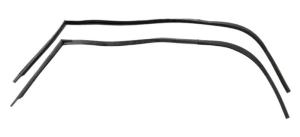 Roof Rail Weatherstrip -A- for 1950 Oldsmobile 76 and 88 2-Door Hardtop - Pair