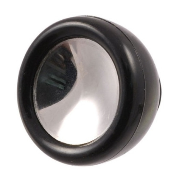 Heater Blower Switch Knob for 1950 Ford Crestliner - black/stainless steel