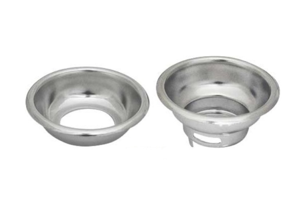 Dash Knob Bezel Kit for 1951 Ford Cars - Polished Stainless Steel