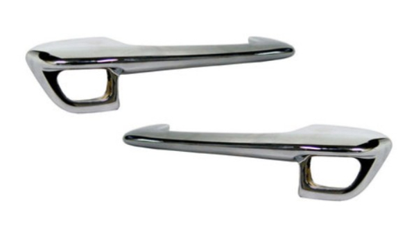 Outer Door Handles for 1952-56 Ford Cars without Buttons - Left and Right Hand Side / Front Doors