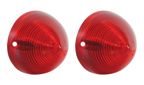 Tail Lamp Lenses for 1955-56 Cadillac Eldorado Seville - Pair