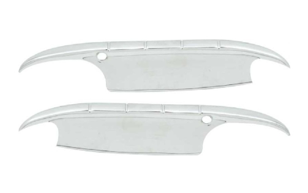 Outer Door Handle Shields for 1955-56 Pontiac Full-Size Models