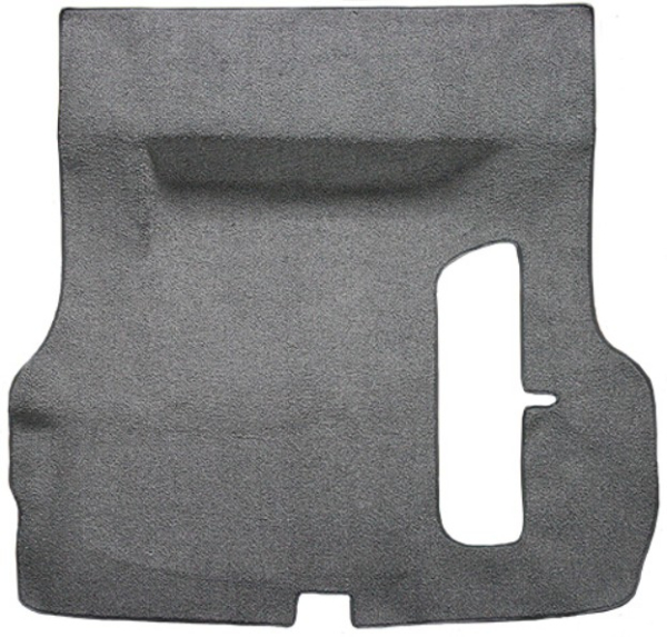 Trunk Carpet for 1955-57 Chevrolet Bel Air 2/4 Door Sedan and Hardtop - with Spare Tire Cutout