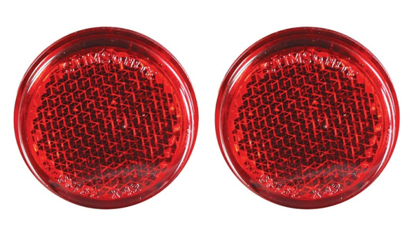 Tail Lamp Reflector Lenses for 1955-57 Cadillac - Pair