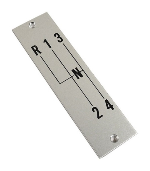 Shift Indicator Plate for 1957-58 Chevrolet Corvette