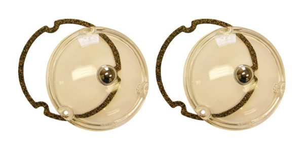 Park/Turn Light Lenses Set -Clear- for 1957 Oldsmobile