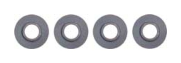 Window Crank Handle Washer Plate Set for 1958-81 Chevrolet Full-Size Models - 4-Piece