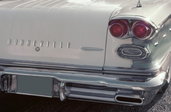 Rear Light Paint Dividers Set for 1958 Pontiac Bonneville - Set of 4
